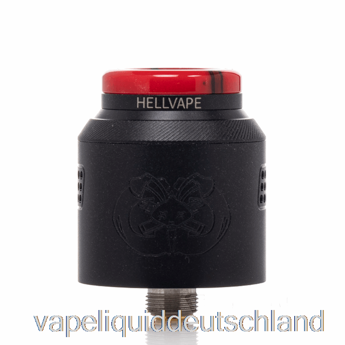 Hellvape Drop Dead 2 24 Mm RDA Matt-Vollschwarz-Vape-Flüssigkeit